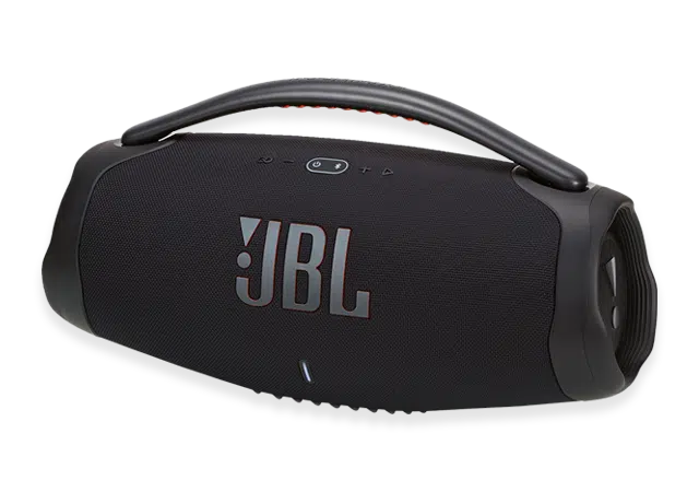 Kannettava bluetooth-kaiutin.